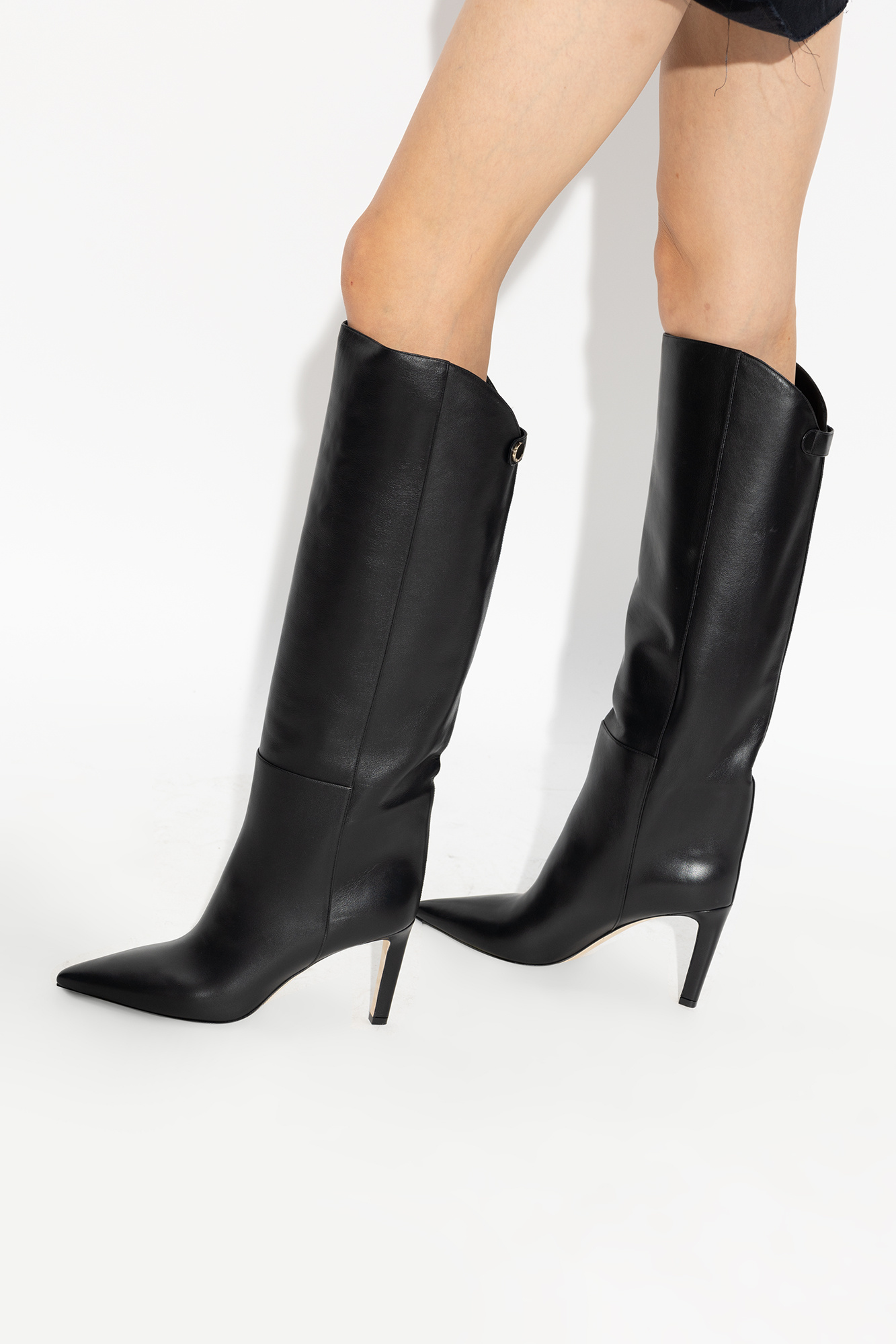 Jimmy choo hotsell leather boots